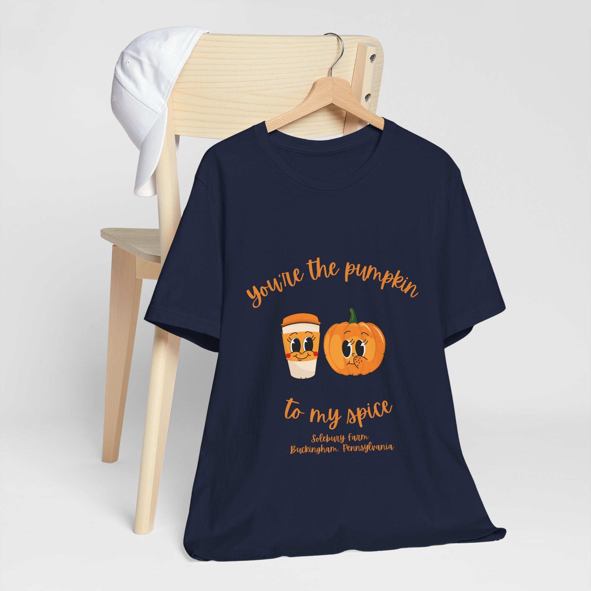 Pumpkin Spice Tee | Cute Fall Shirt, Unisex Autumn T-Shirt, Halloween Gift, Cozy Seasonal Apparel