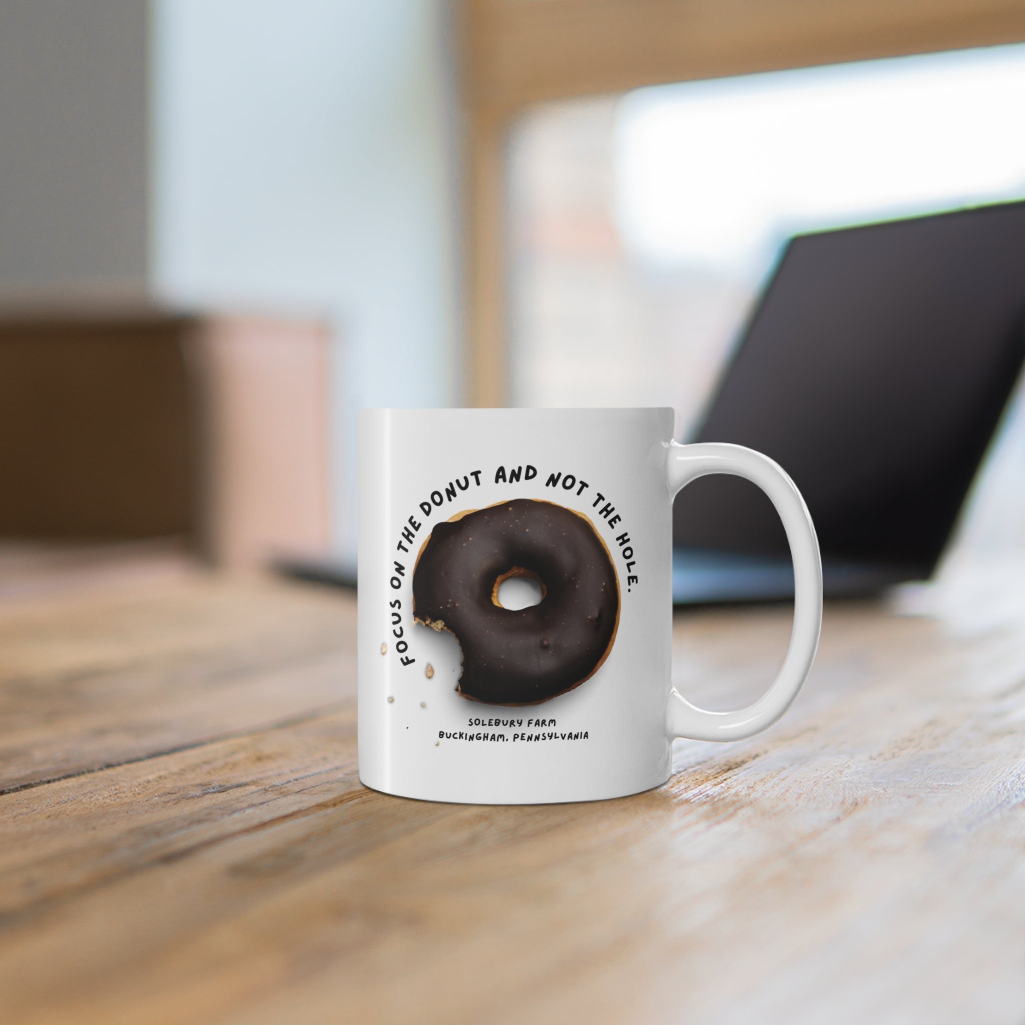 Focus on the Donut Coffee Mug | Motivational Drinkware, Gift for Coffee Lovers, Funny Kitchen Decor, Best Friend Birthday Present, [...]
