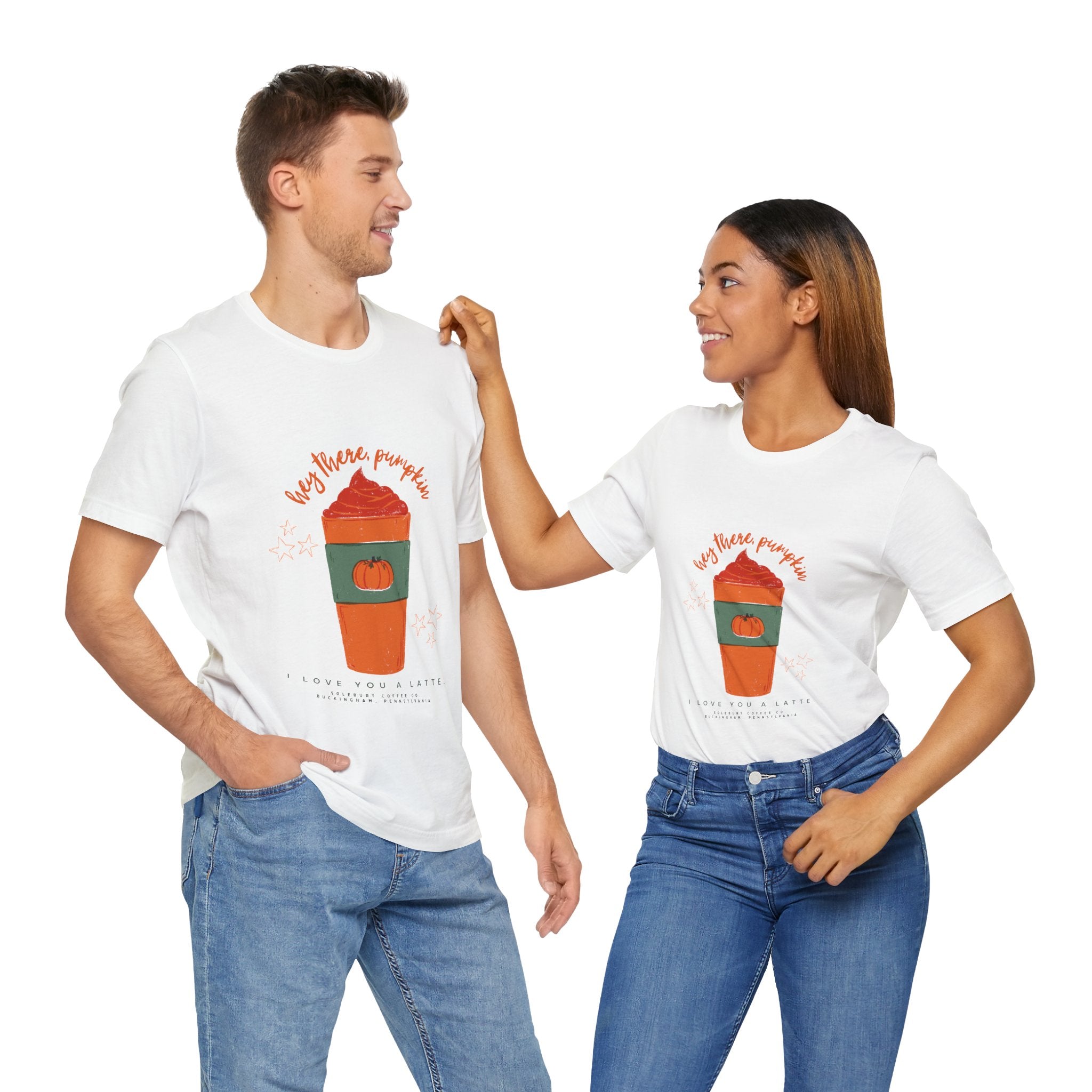 Pumpkin Spice Lover Tee, Fall T-Shirt, Autumn Shirt, Coffee Enthusiast Gift, Halloween Apparel, Seasonal Fashion