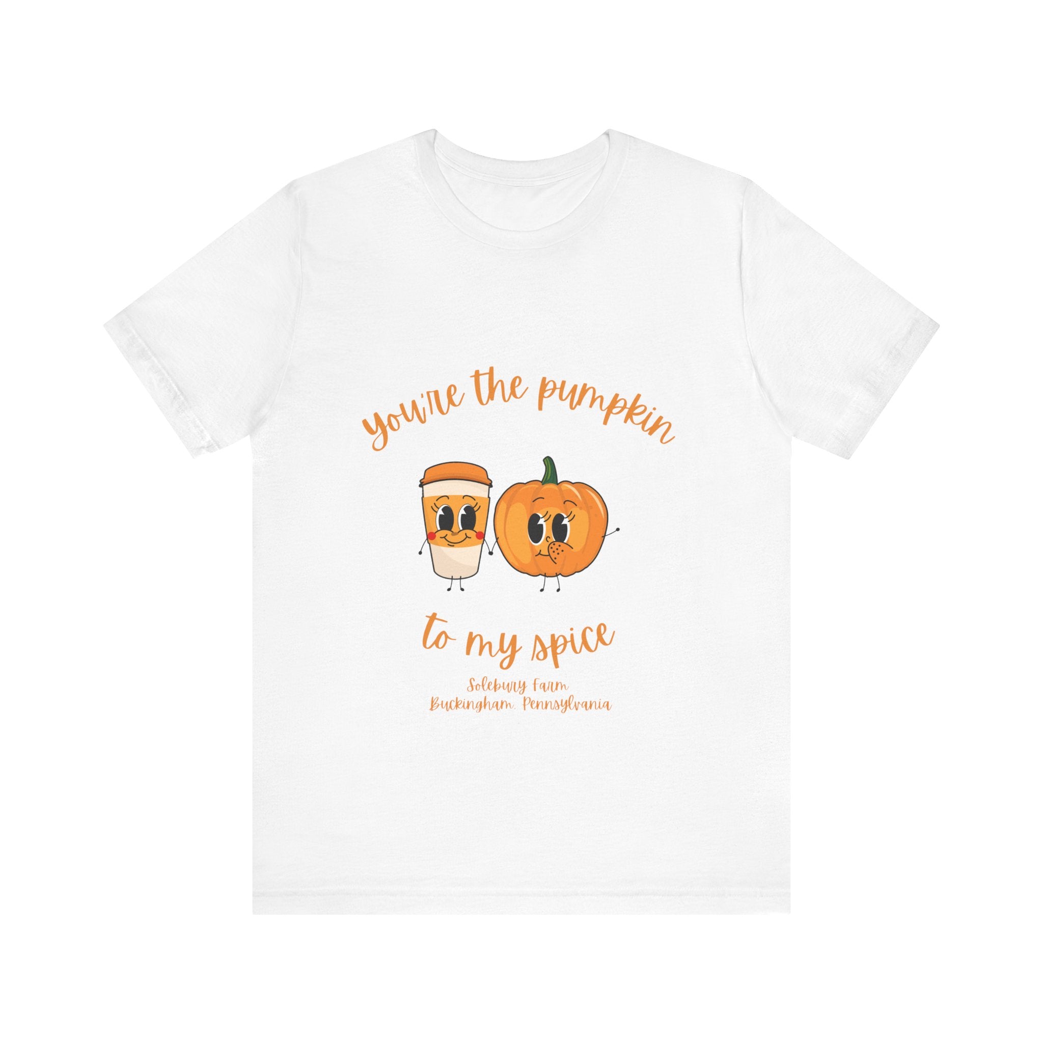 Pumpkin Spice Tee | Cute Fall Shirt, Unisex Autumn T-Shirt, Halloween Gift, Cozy Seasonal Apparel