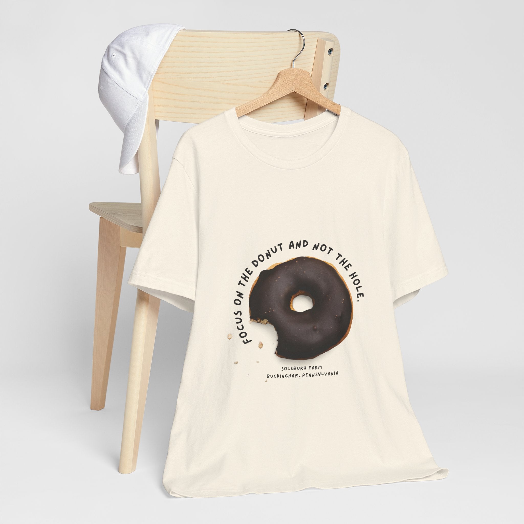 Focus on the donut tee - Perfect Gift for Food Lovers, Casual Wear, Birthday, Fun Apparel, Donut Lover Shirt