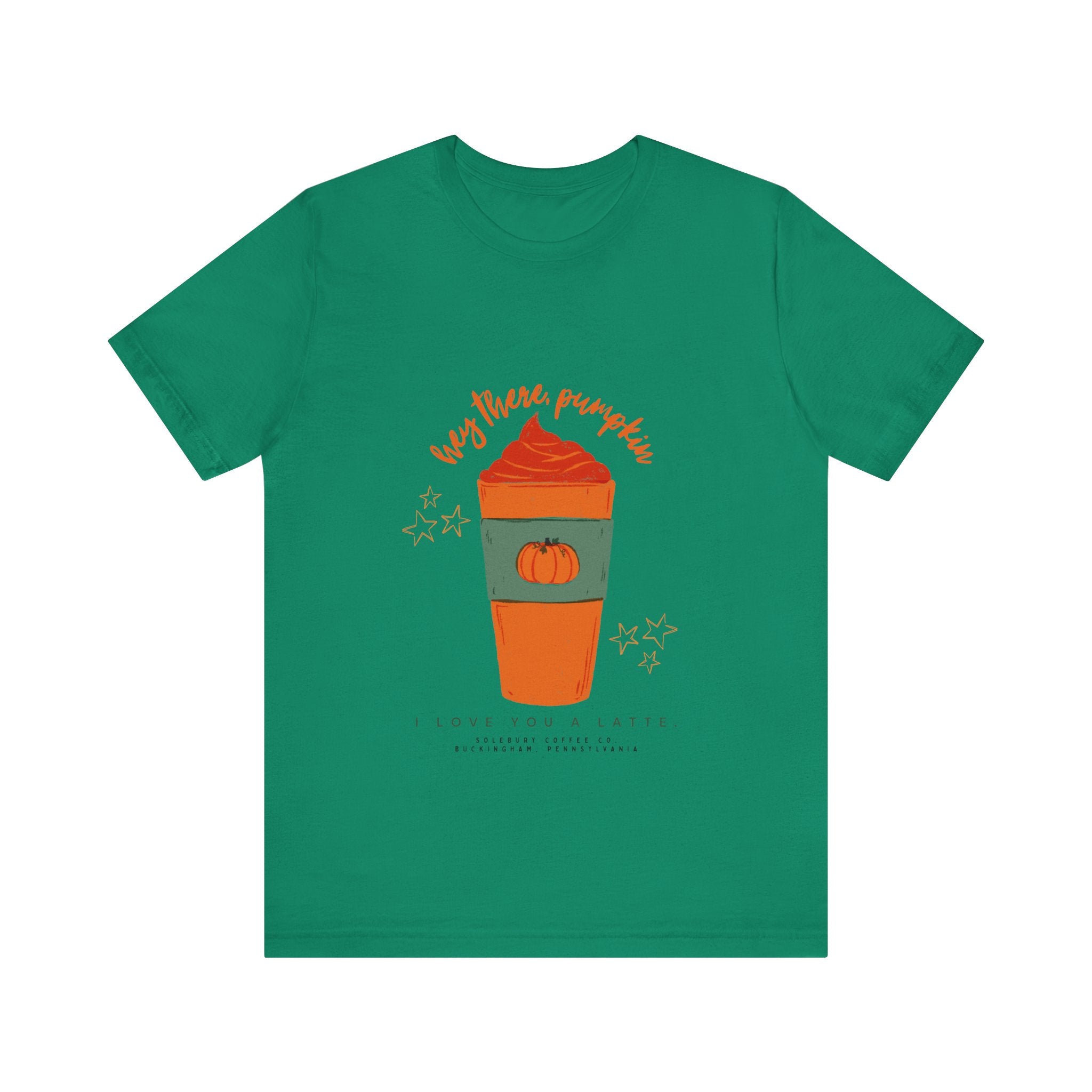 Pumpkin Spice Lover Tee, Fall T-Shirt, Autumn Shirt, Coffee Enthusiast Gift, Halloween Apparel, Seasonal Fashion