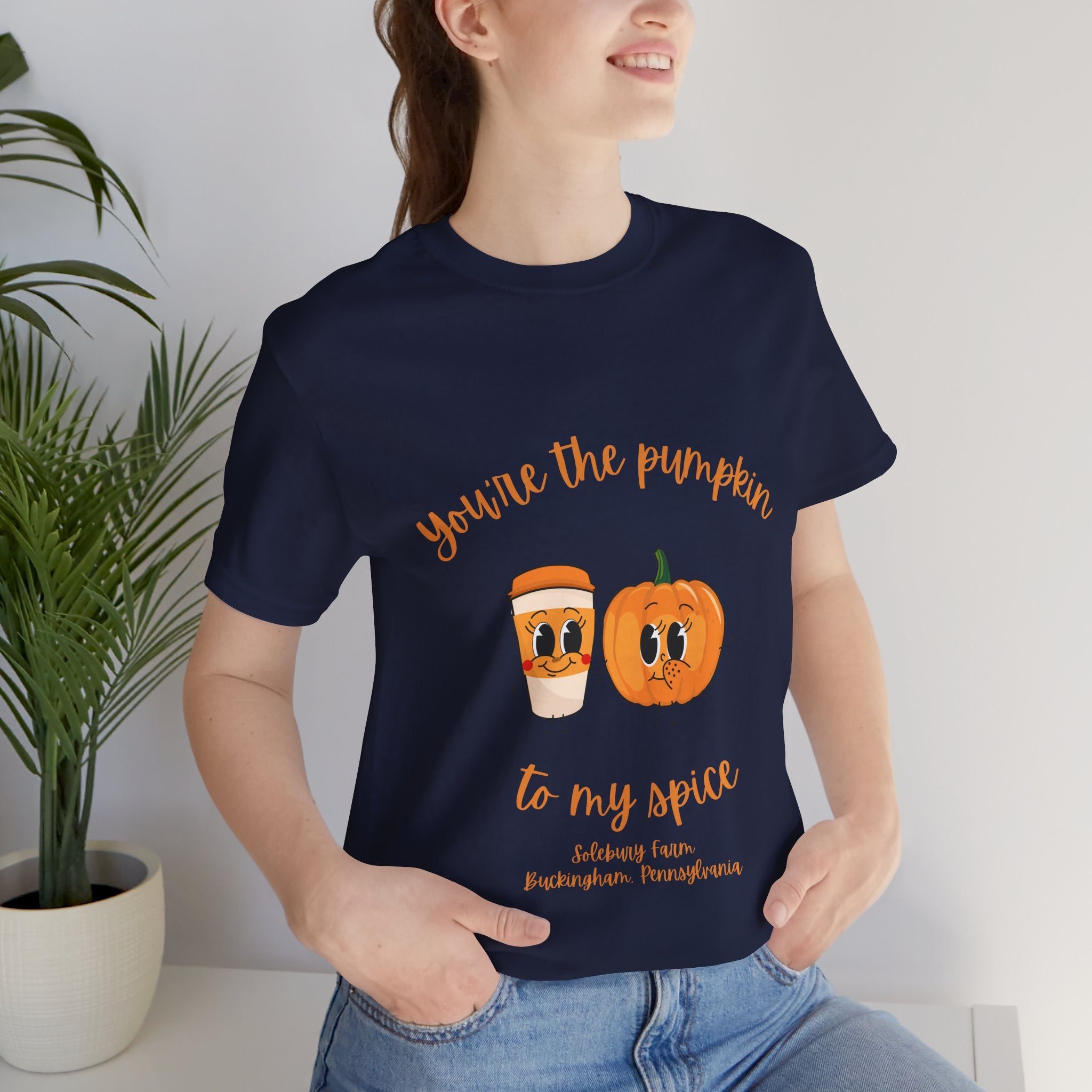 Pumpkin Spice Tee | Cute Fall Shirt, Unisex Autumn T-Shirt, Halloween Gift, Cozy Seasonal Apparel