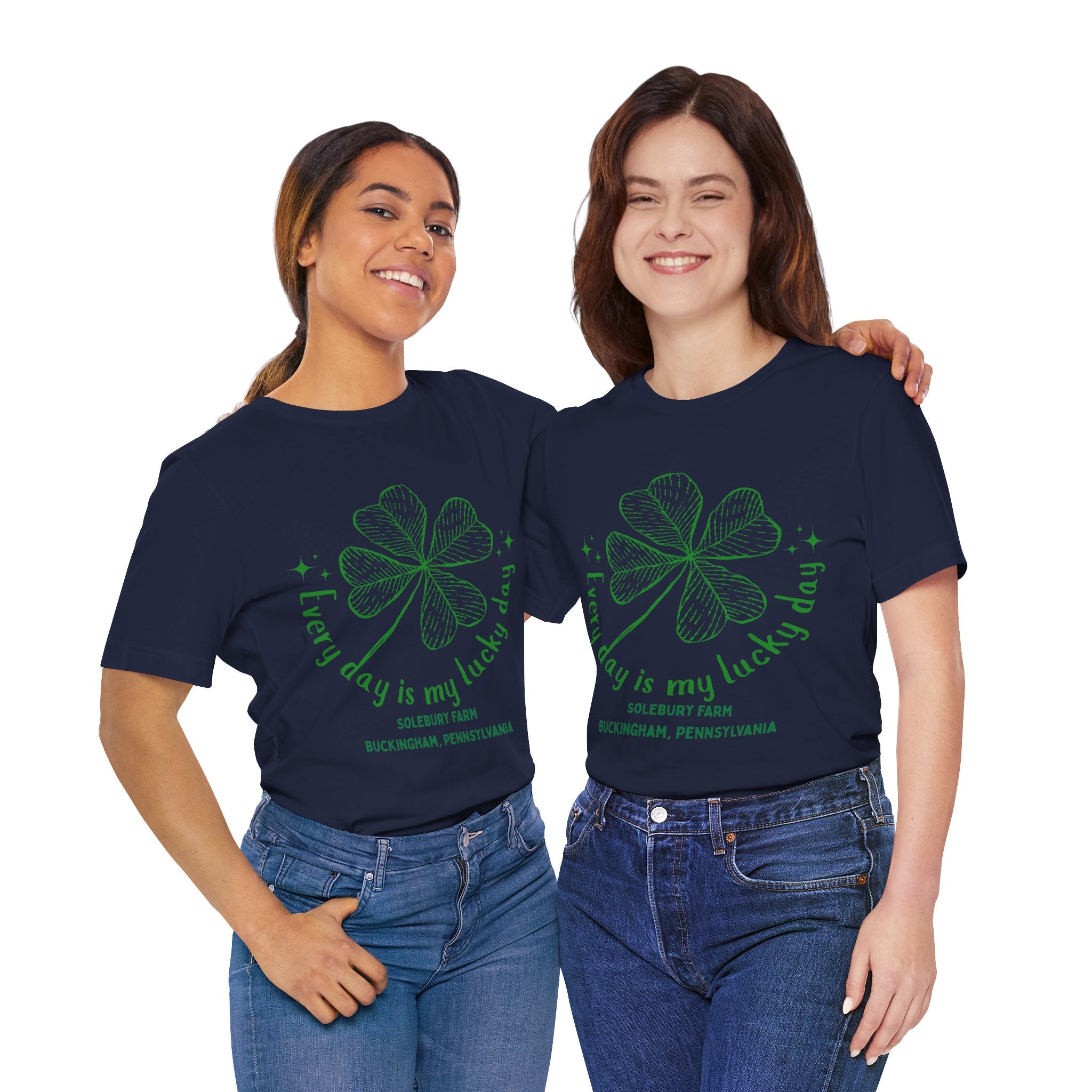 Every Day is My Lucky Day Tee | Unisex Shirt for St. Patrick's Day, Gift for Luck Enthusiasts, Casual Wear, Clover Design