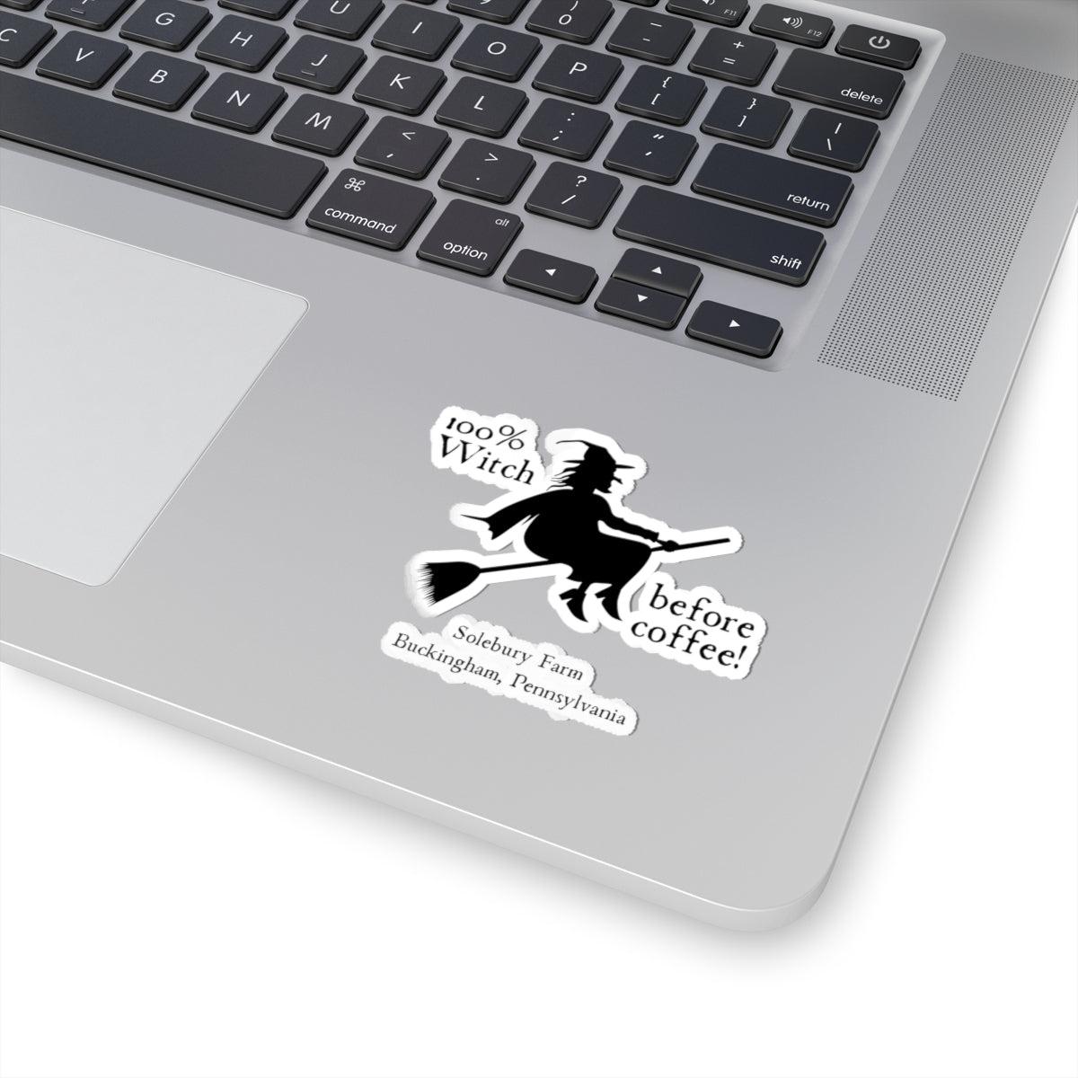 Witch Before Coffee Stickers | Perfect for Fall Decor, Coffee Lovers, Laptop, Journals, Gifting