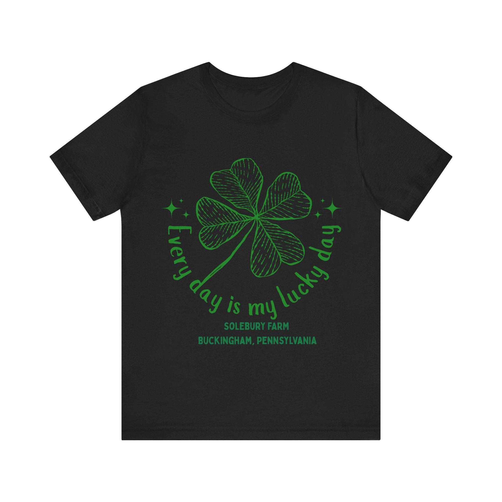 Every Day is My Lucky Day Tee | Unisex Shirt for St. Patrick's Day, Gift for Luck Enthusiasts, Casual Wear, Clover Design