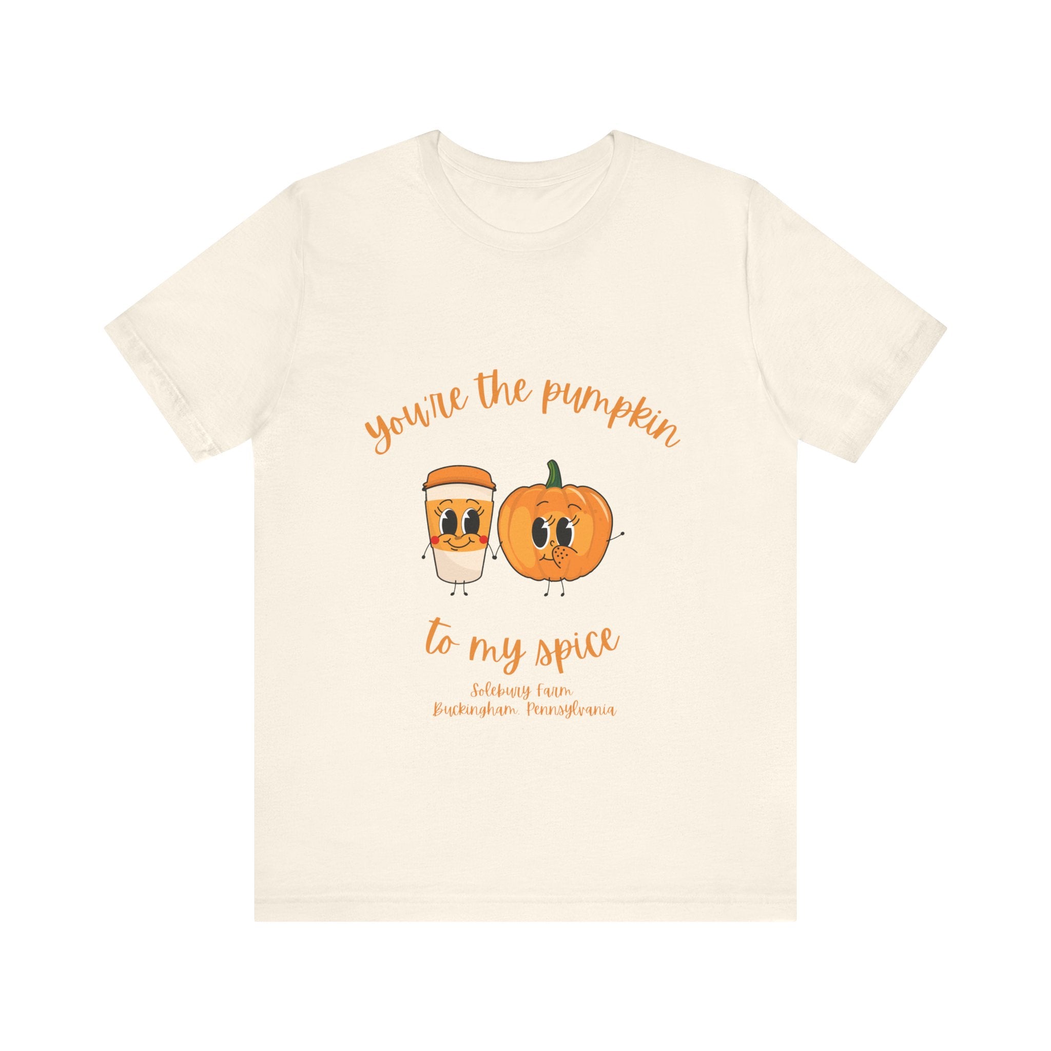 Pumpkin Spice Tee | Cute Fall Shirt, Unisex Autumn T-Shirt, Halloween Gift, Cozy Seasonal Apparel