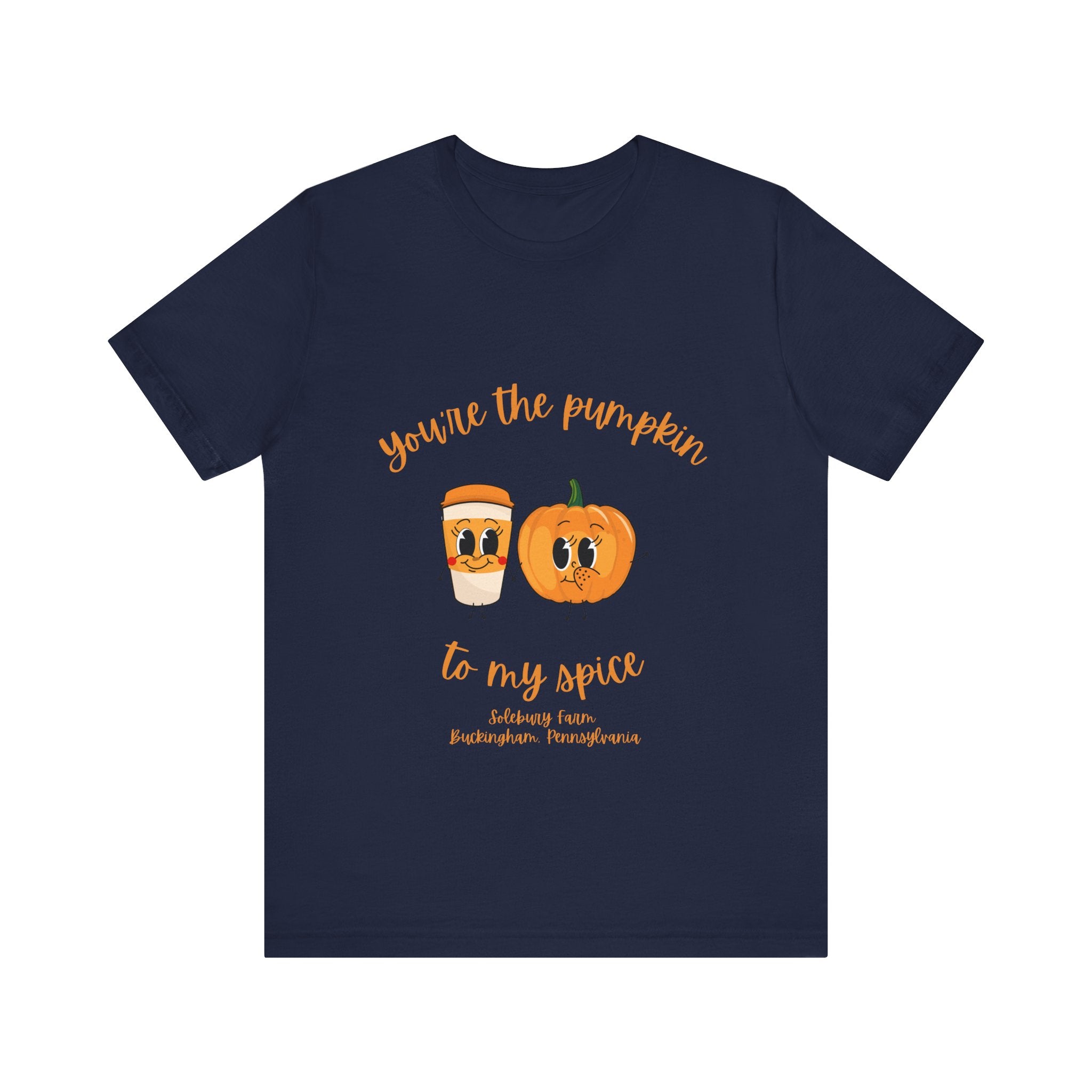 Pumpkin Spice Tee | Cute Fall Shirt, Unisex Autumn T-Shirt, Halloween Gift, Cozy Seasonal Apparel