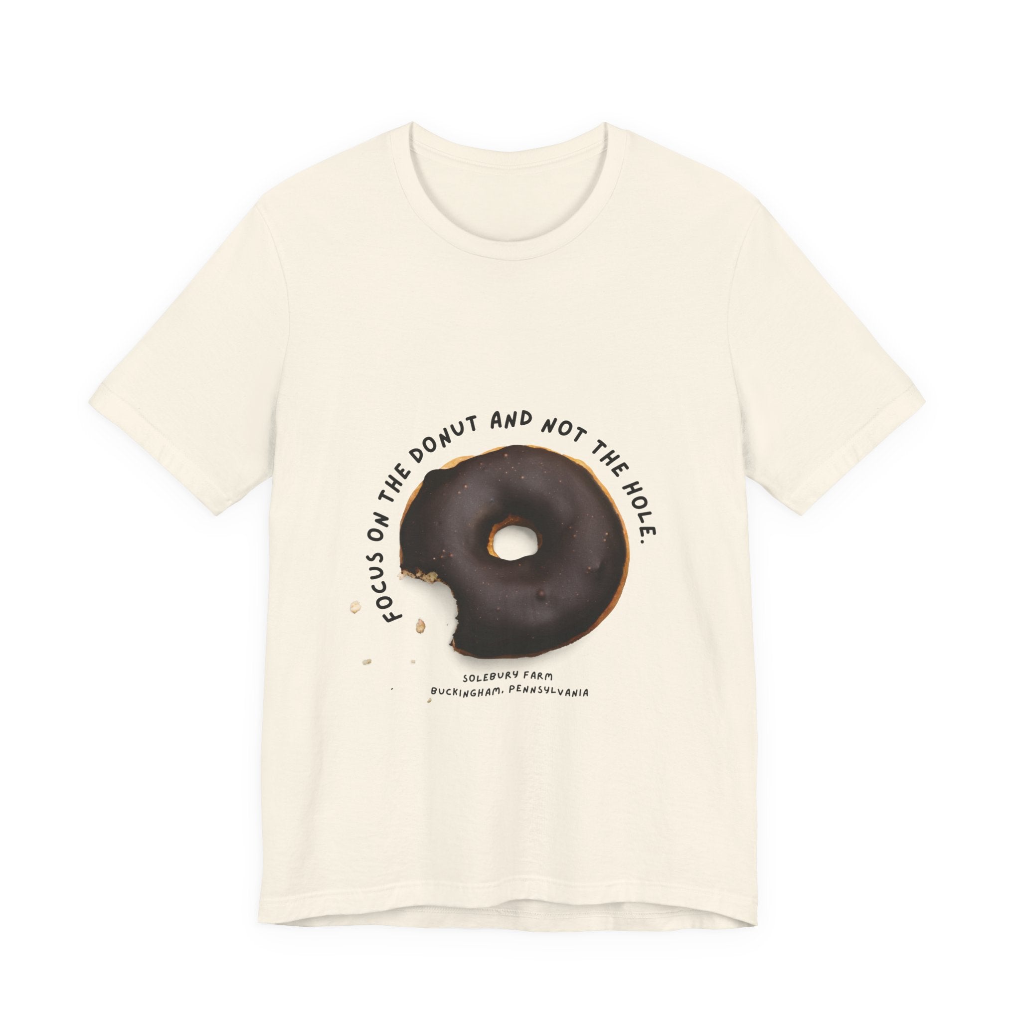 Focus on the donut tee - Perfect Gift for Food Lovers, Casual Wear, Birthday, Fun Apparel, Donut Lover Shirt