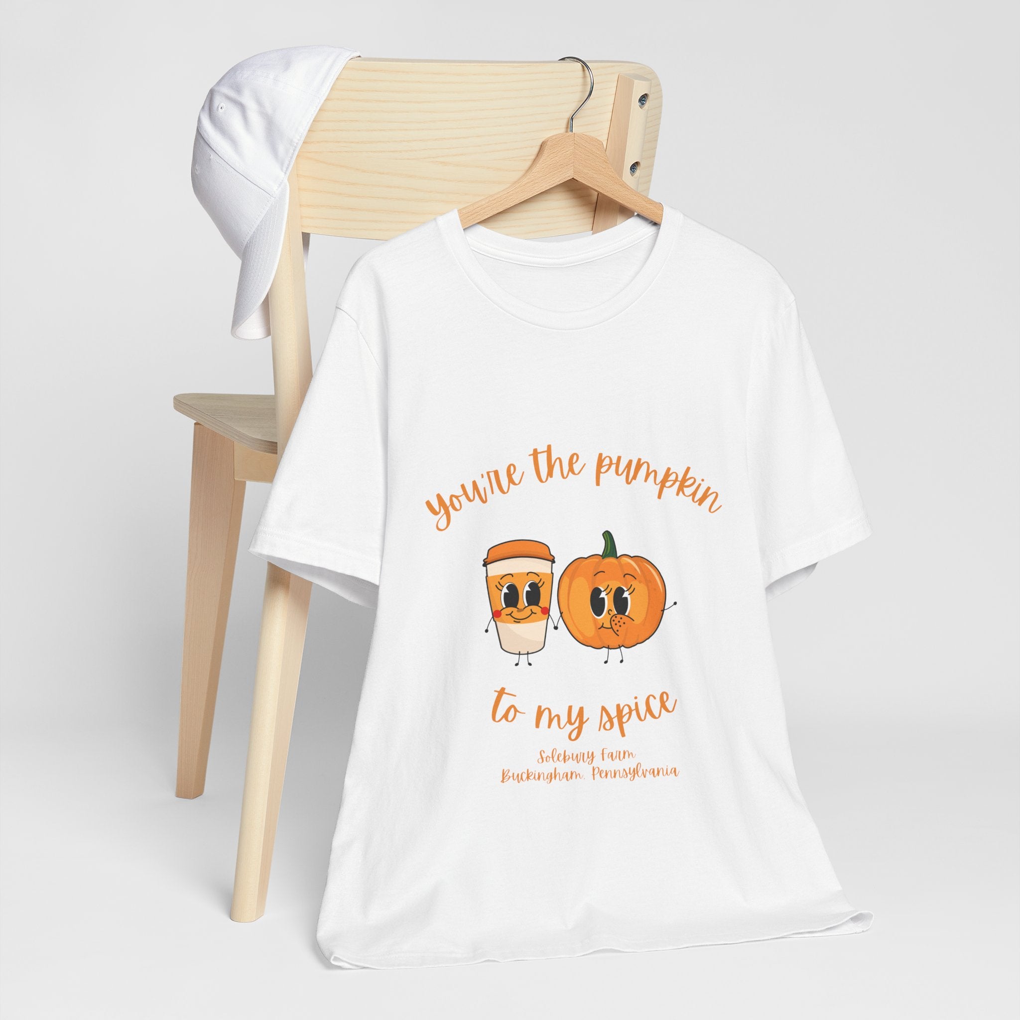 Pumpkin Spice Tee | Cute Fall Shirt, Unisex Autumn T-Shirt, Halloween Gift, Cozy Seasonal Apparel
