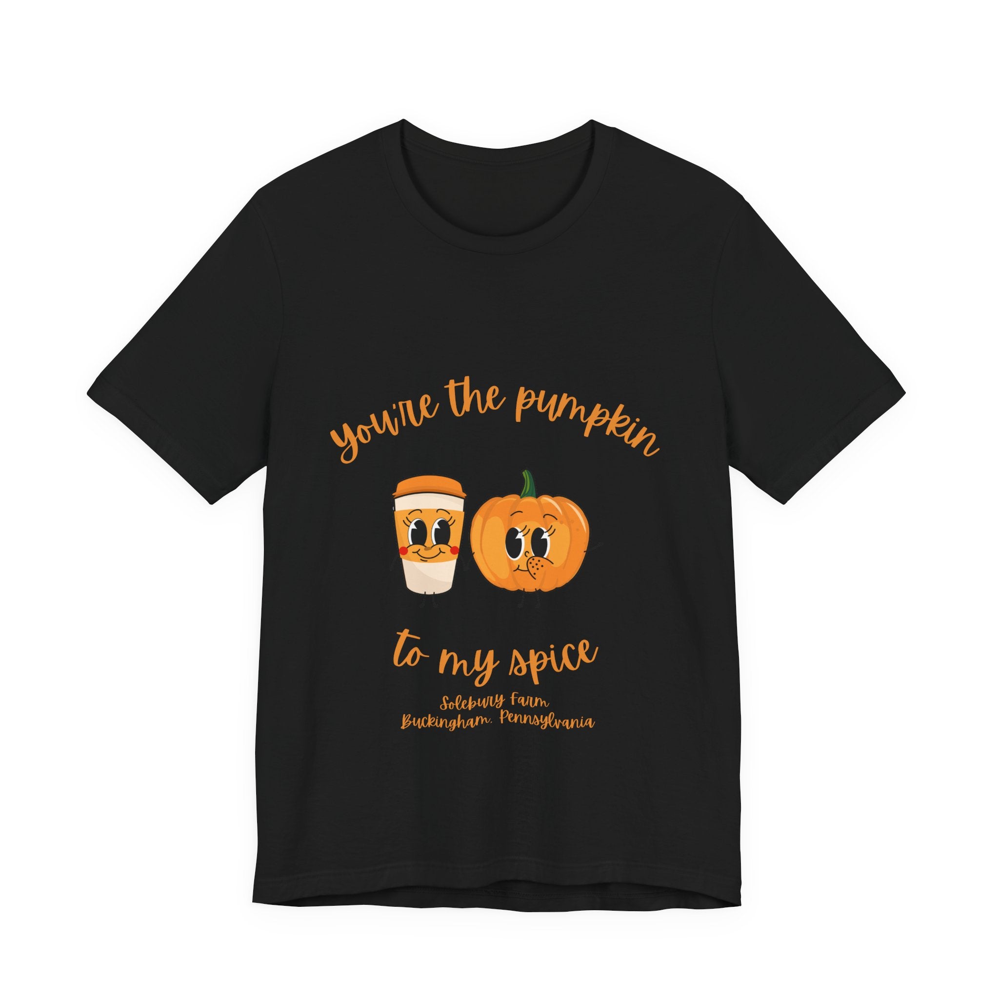 Pumpkin Spice Tee | Cute Fall Shirt, Unisex Autumn T-Shirt, Halloween Gift, Cozy Seasonal Apparel