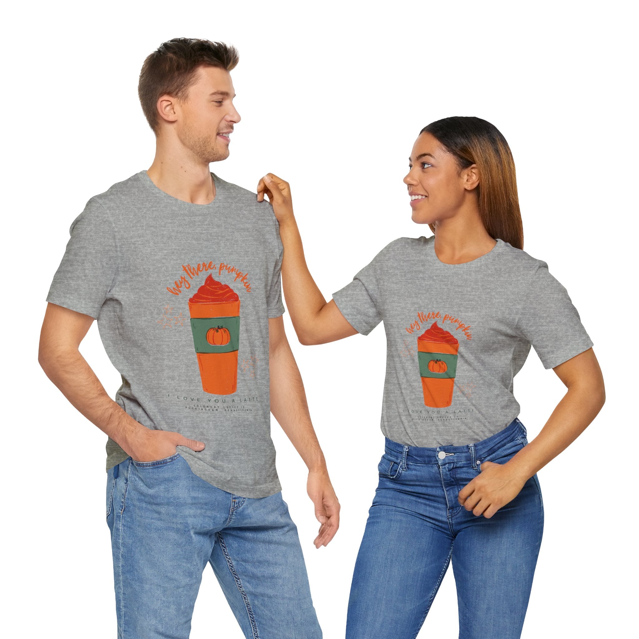Pumpkin Spice Lover Tee, Fall T-Shirt, Autumn Shirt, Coffee Enthusiast Gift, Halloween Apparel, Seasonal Fashion