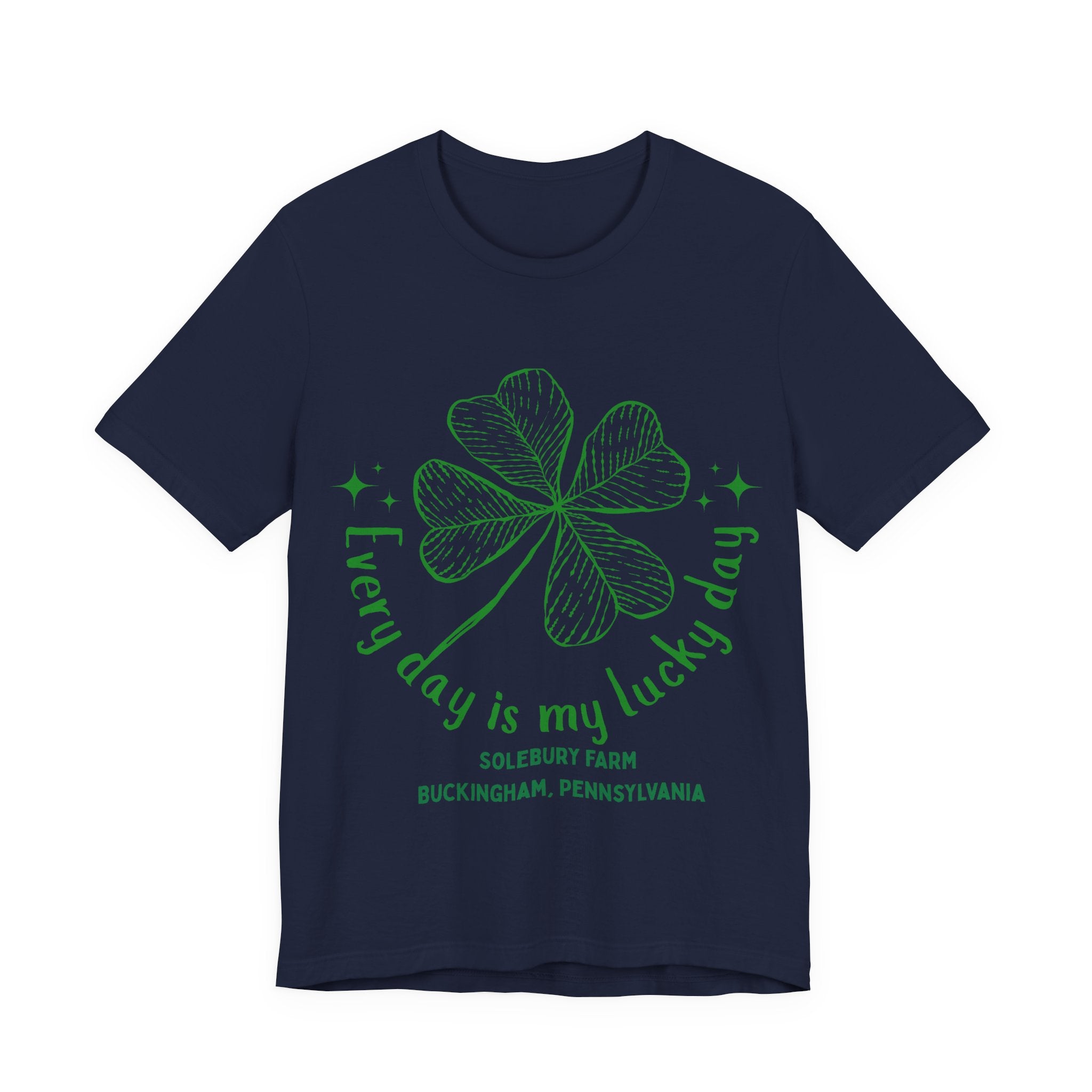 Every Day is My Lucky Day Tee | Unisex Shirt for St. Patrick's Day, Gift for Luck Enthusiasts, Casual Wear, Clover Design