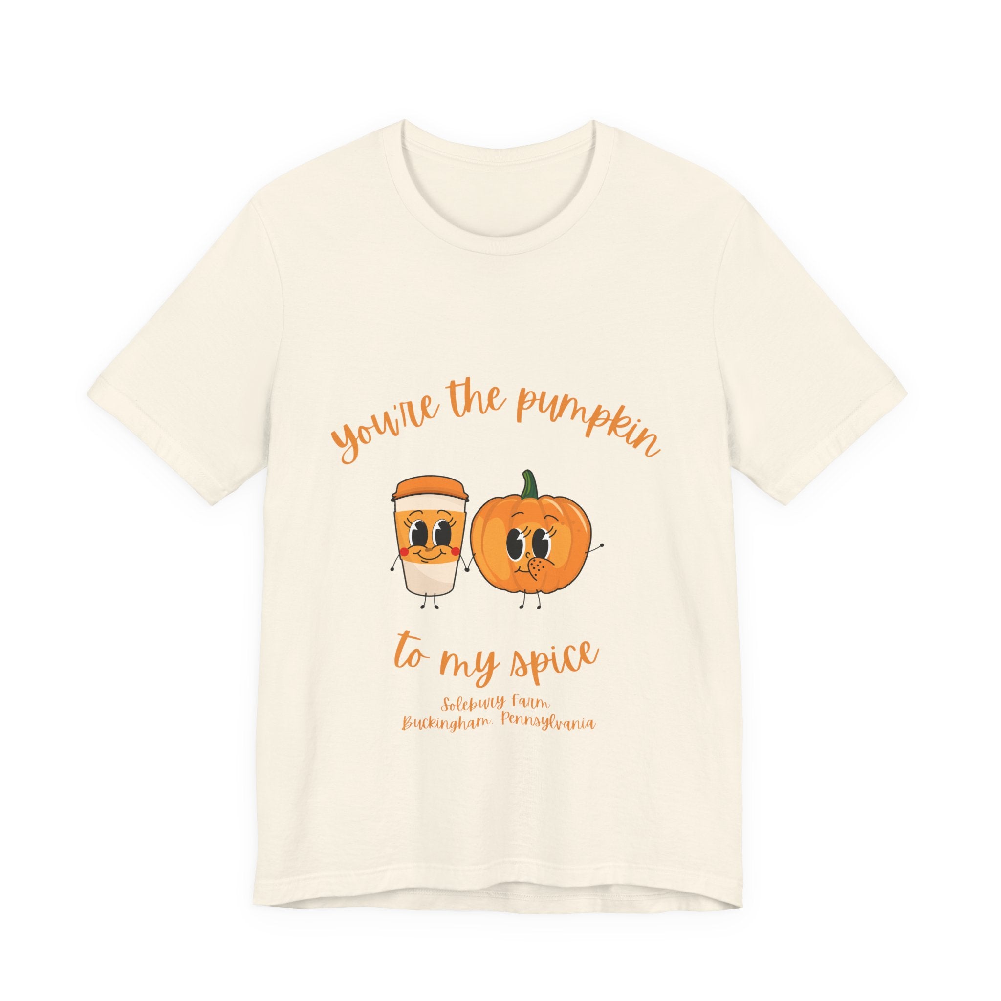 Pumpkin Spice Tee | Cute Fall Shirt, Unisex Autumn T-Shirt, Halloween Gift, Cozy Seasonal Apparel