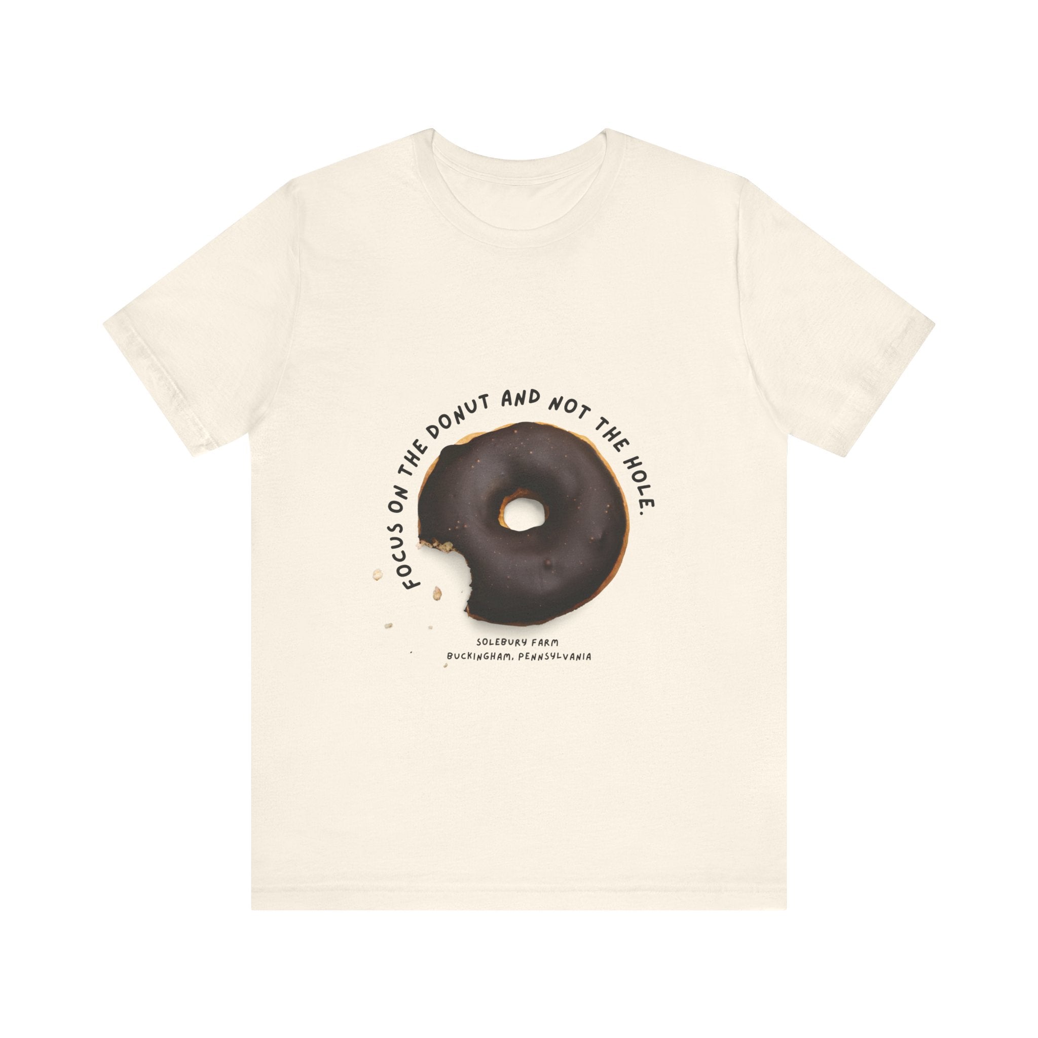 Focus on the donut tee - Perfect Gift for Food Lovers, Casual Wear, Birthday, Fun Apparel, Donut Lover Shirt