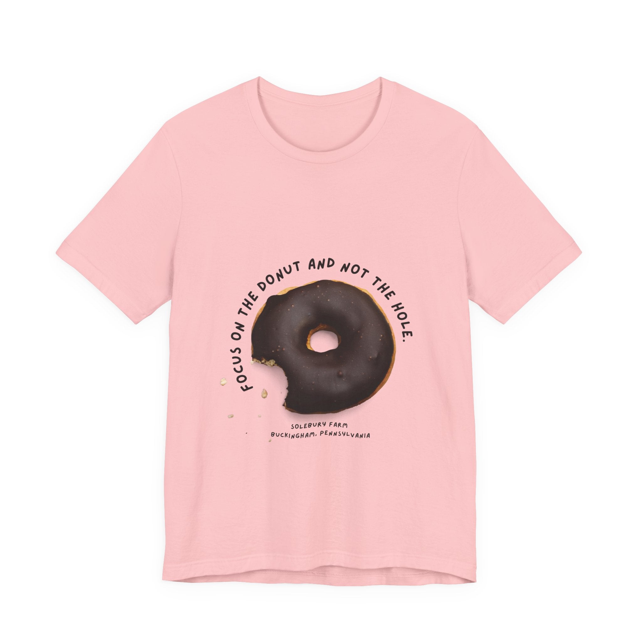 Focus on the donut tee - Perfect Gift for Food Lovers, Casual Wear, Birthday, Fun Apparel, Donut Lover Shirt