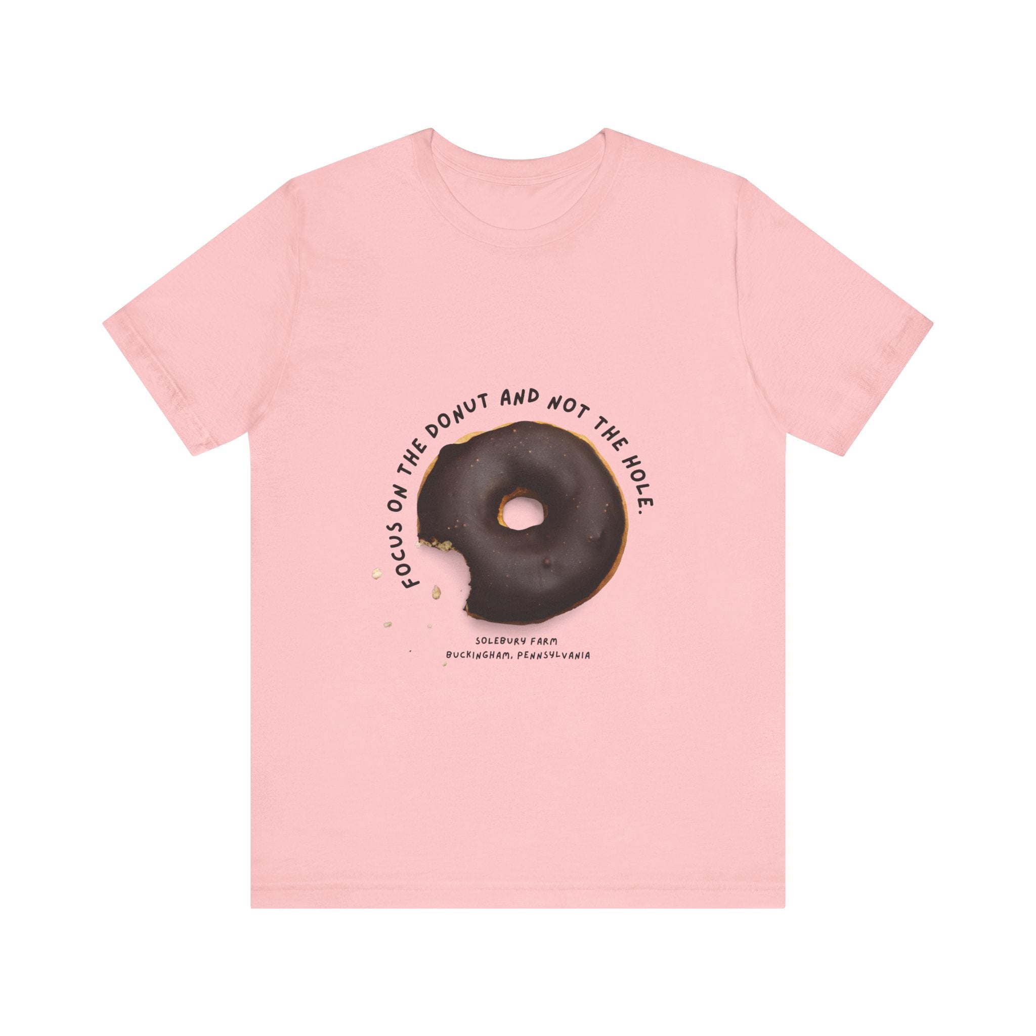Focus on the donut tee - Perfect Gift for Food Lovers, Casual Wear, Birthday, Fun Apparel, Donut Lover Shirt