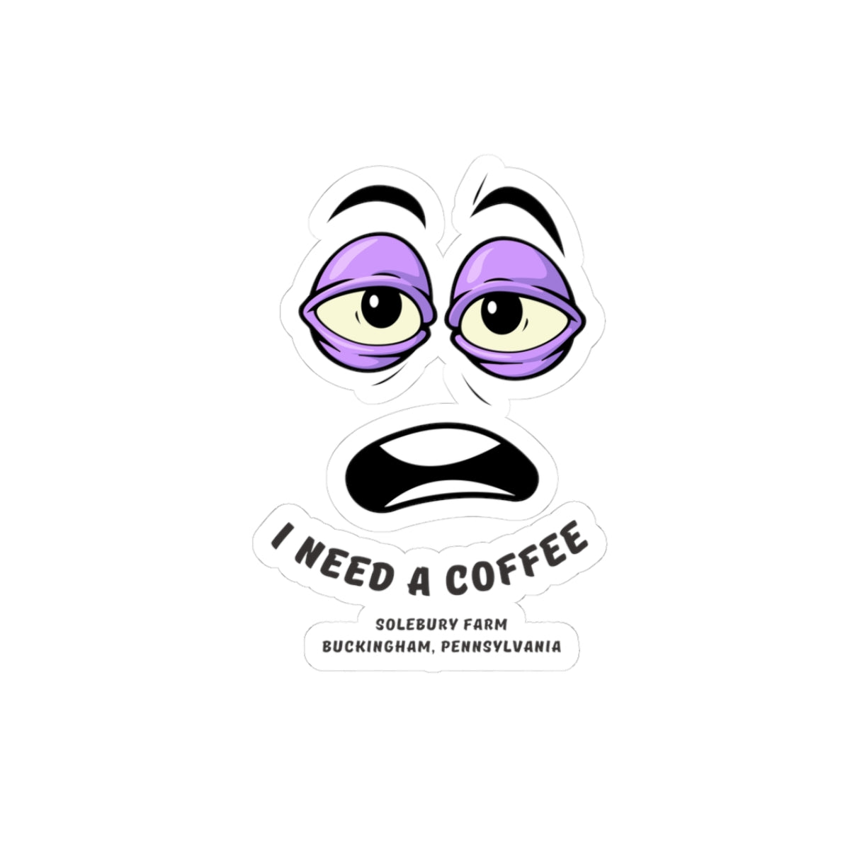 I need a coffee face stickers | Laptop Decals, Drink Coffee Stickers, Home Office Decor, Gift for Coffee Lovers