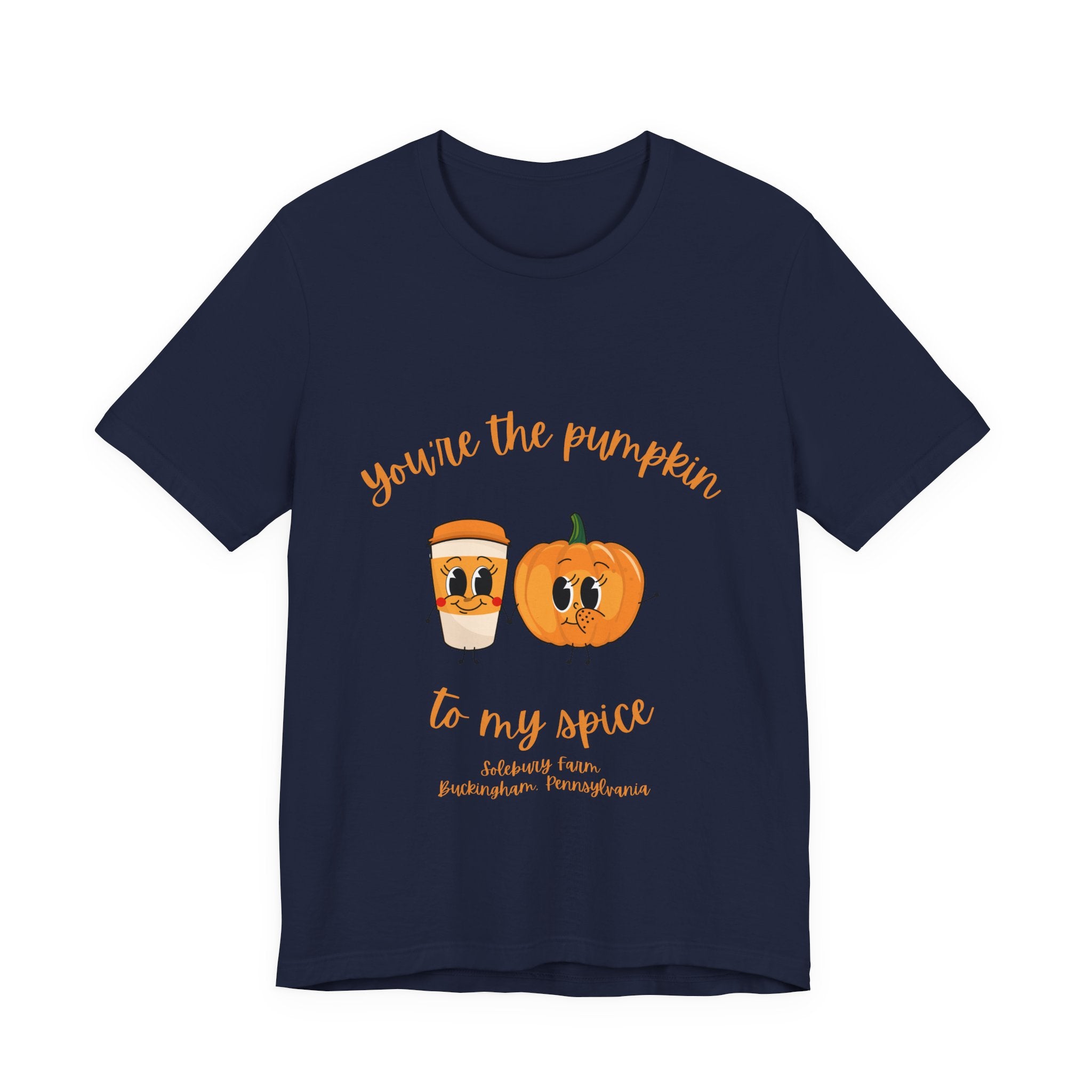 Pumpkin Spice Tee | Cute Fall Shirt, Unisex Autumn T-Shirt, Halloween Gift, Cozy Seasonal Apparel