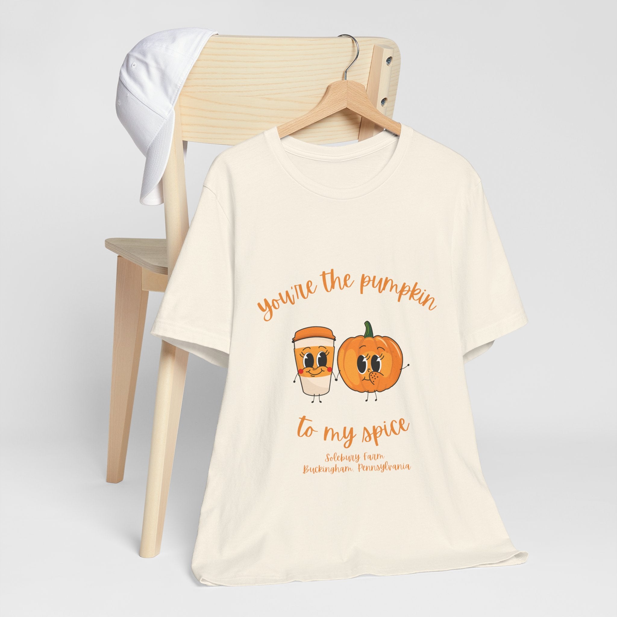 Pumpkin Spice Tee | Cute Fall Shirt, Unisex Autumn T-Shirt, Halloween Gift, Cozy Seasonal Apparel