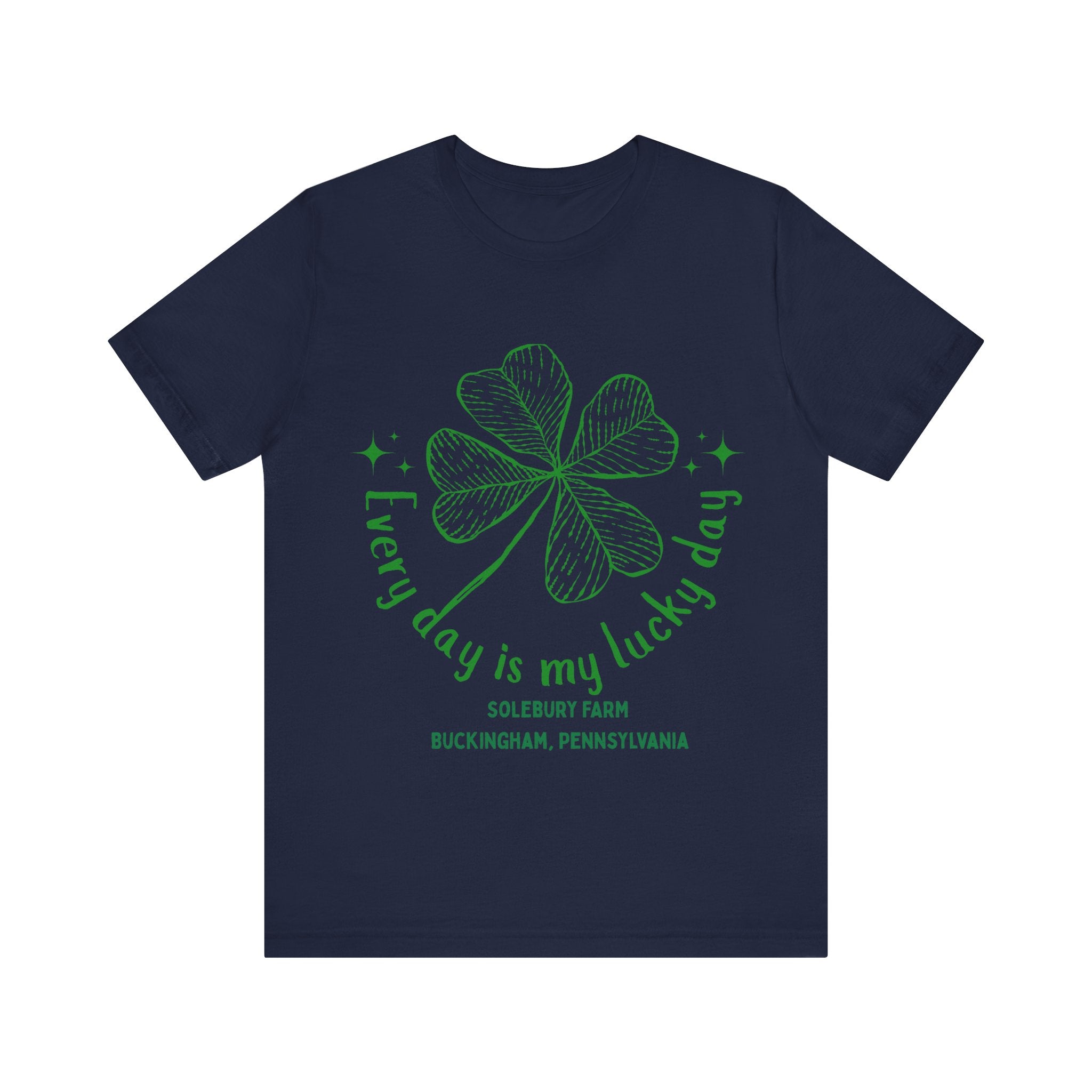 Every Day is My Lucky Day Tee | Unisex Shirt for St. Patrick's Day, Gift for Luck Enthusiasts, Casual Wear, Clover Design