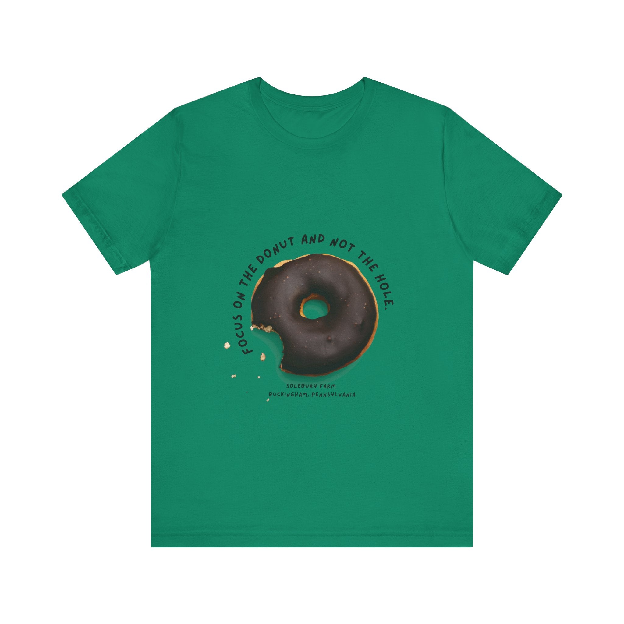 Focus on the donut tee - Perfect Gift for Food Lovers, Casual Wear, Birthday, Fun Apparel, Donut Lover Shirt