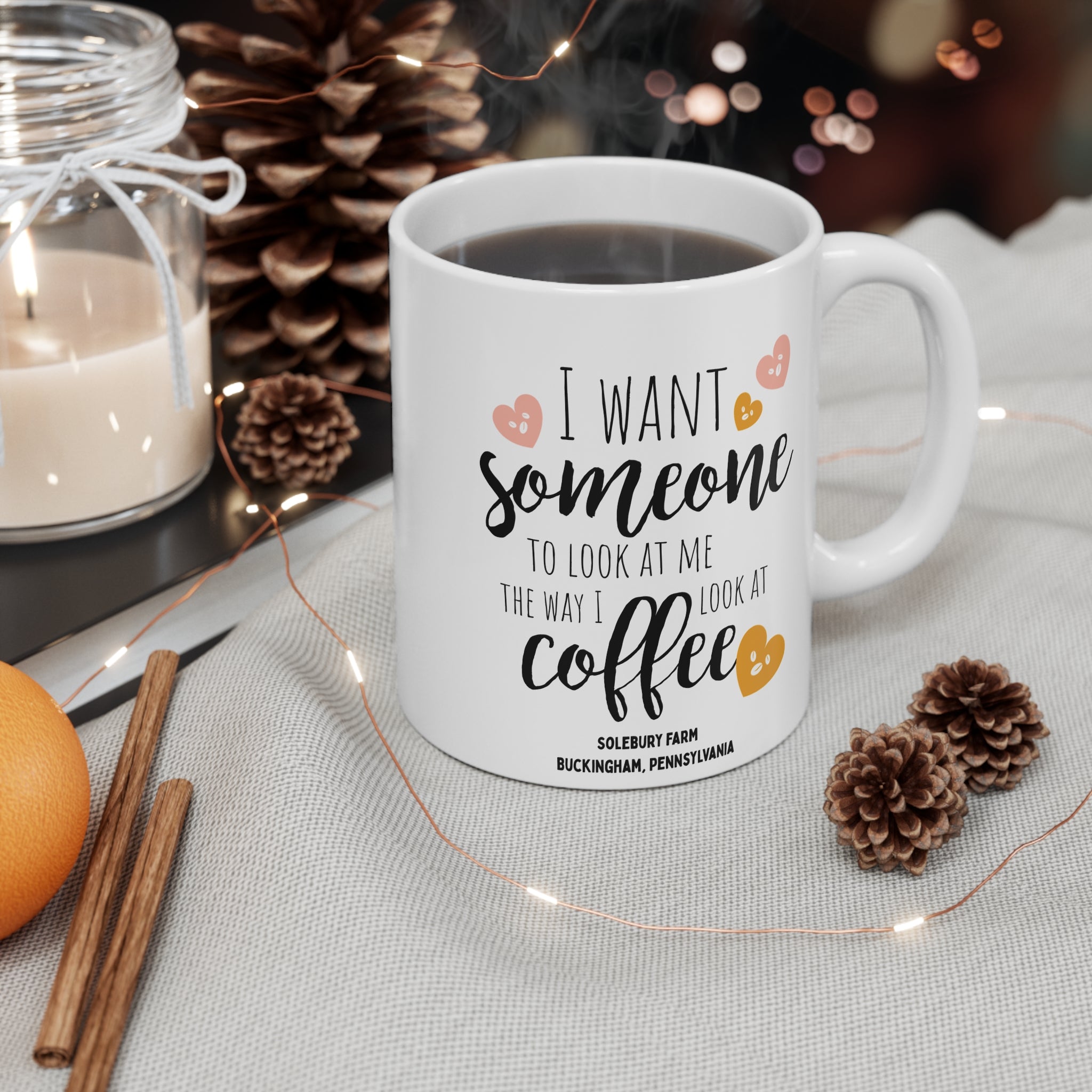 Cute Coffee Mug, Funny Gift for Coffee Lovers, Novelty Mug for Birthdays, Friends Gift, Home or Office Decoration