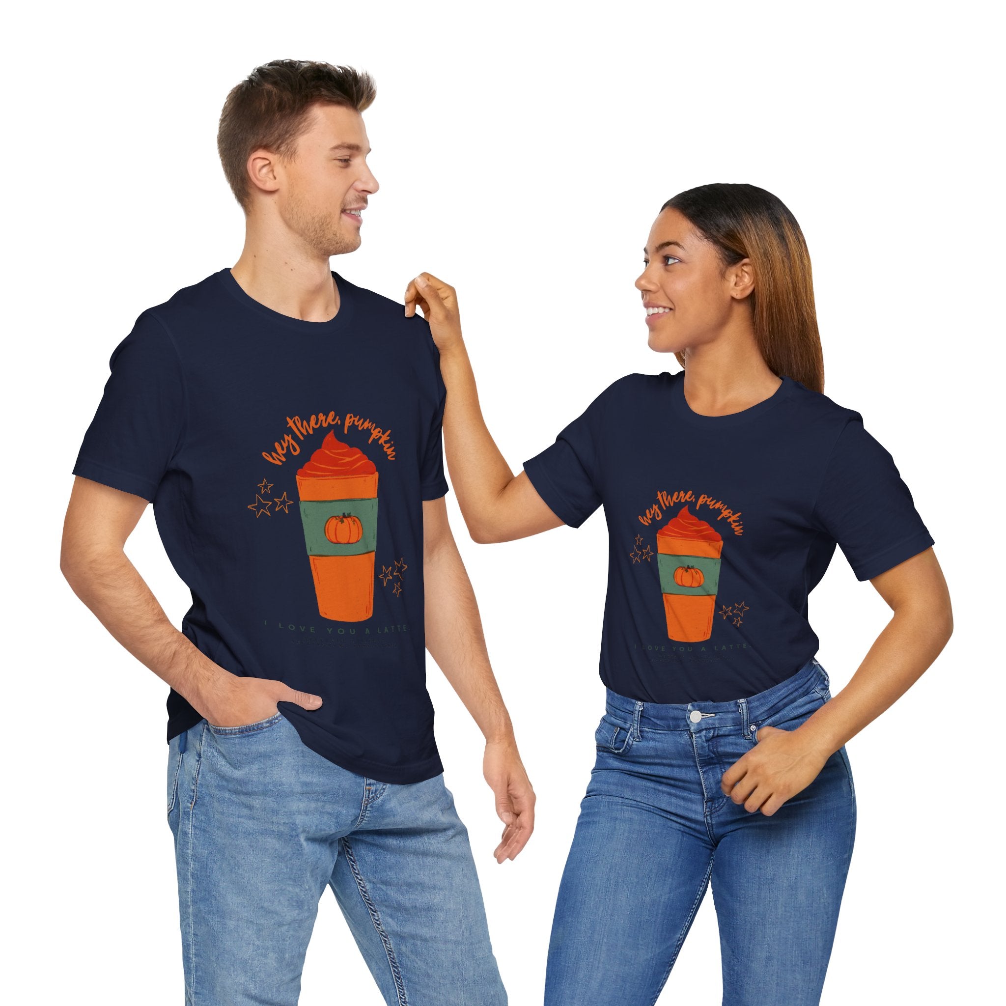 Pumpkin Spice Lover Tee, Fall T-Shirt, Autumn Shirt, Coffee Enthusiast Gift, Halloween Apparel, Seasonal Fashion