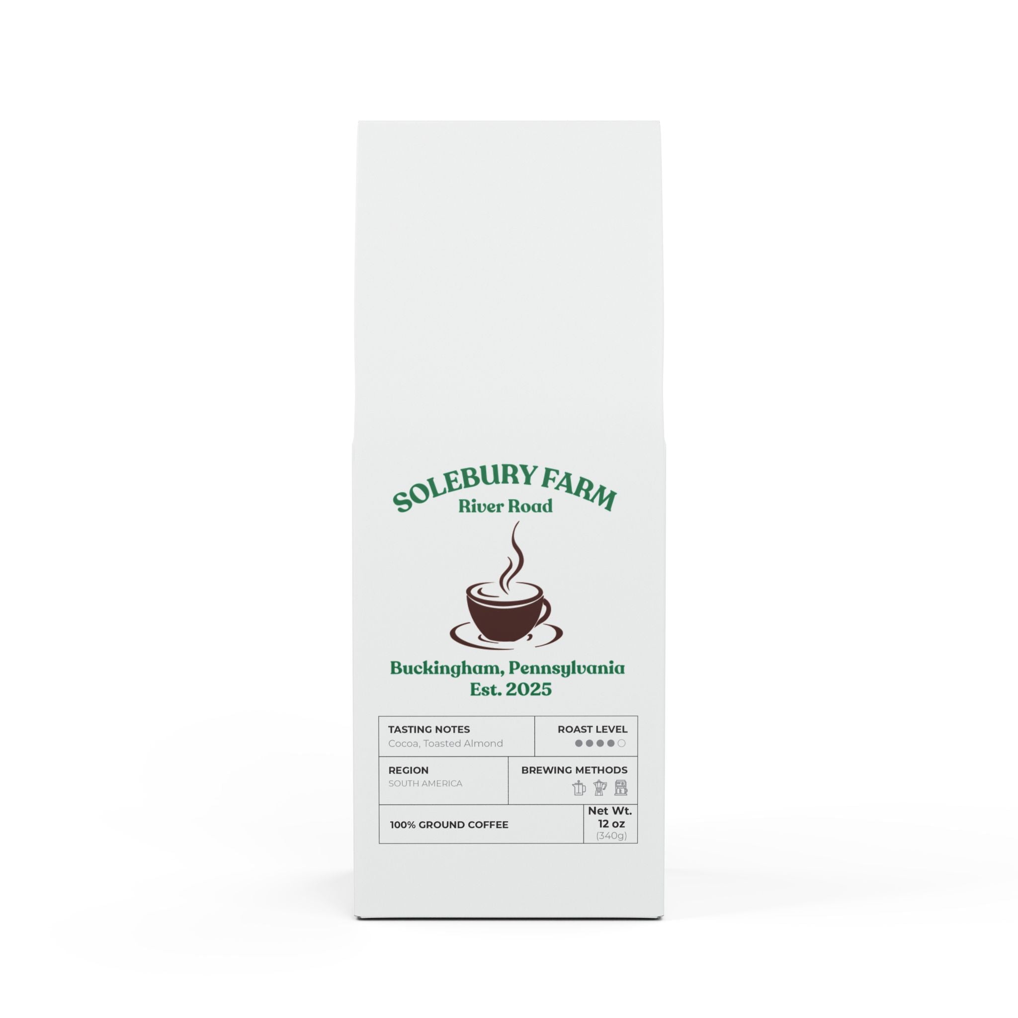 River Road Coffee Blend (Medium-Dark Roast)