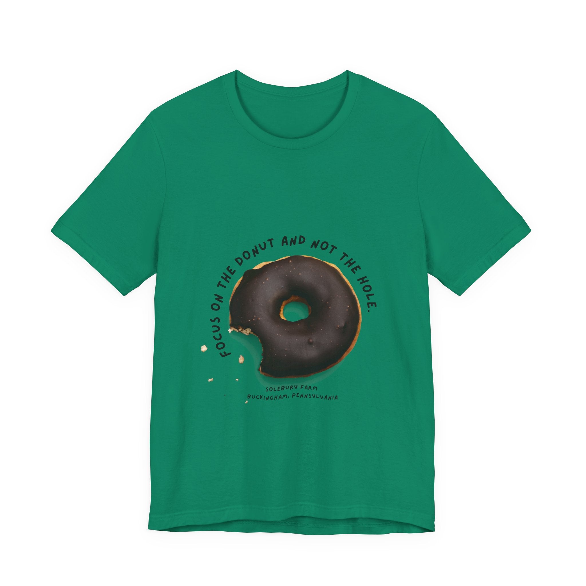 Focus on the donut tee - Perfect Gift for Food Lovers, Casual Wear, Birthday, Fun Apparel, Donut Lover Shirt