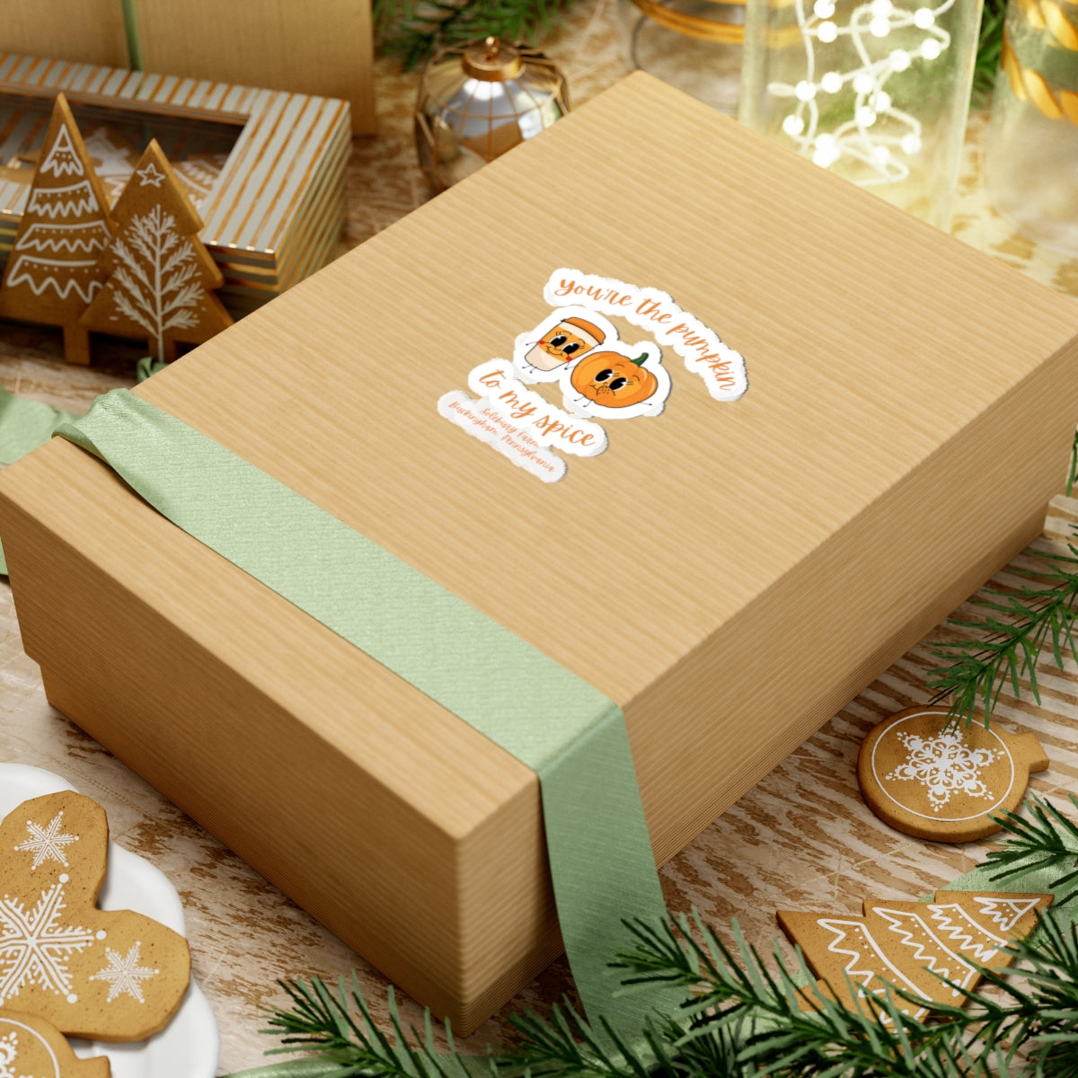 Halloween Pumpkin Spice Stickers | Perfect for Fall Decor, Coffee Lovers, Laptop, Journals, Gifting